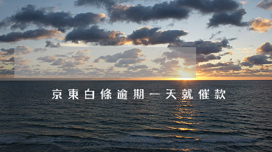 京東白條逾期一天就催款