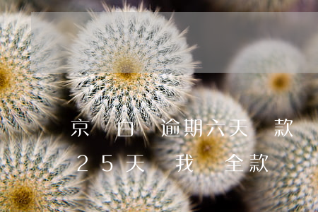 京東白條逾期六天還款沒事吧（京東白條逾期25天讓我還全款）