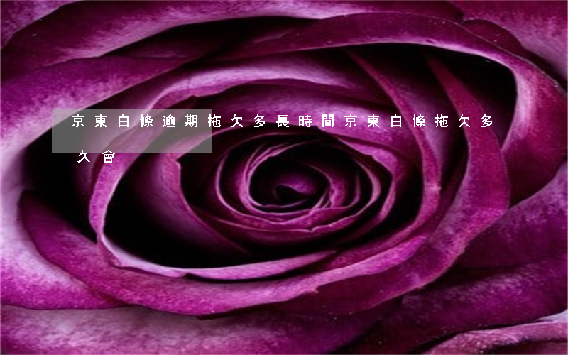 京東白條逾期拖欠多長時間(京東白條拖欠多久會)