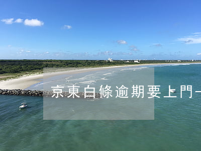 京東白條逾期要上門-京東白條逾期會上門