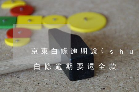 京東白條逾期說(shuō)全部還款(京東白條逾期要還全款)