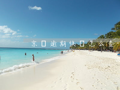 京東逾期快遞怎么查-怎么能查京東快遞