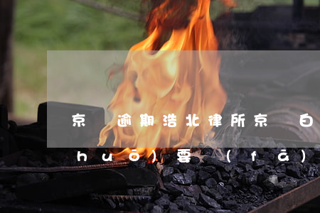京東逾期浩北律所 京東白條逾期倆月說(shuō)要發(fā)律師函