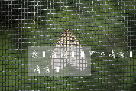 京東逾期記錄可以消除嗎（京東逾期記錄可以消除嗎）