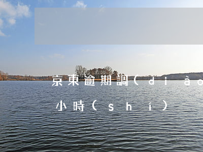 京東逾期調(diào)查-京東逾期幾個小時(shí)