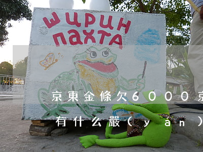 京東金條欠6000(京東金條欠款逾期不還有什么嚴(yán)重后果)