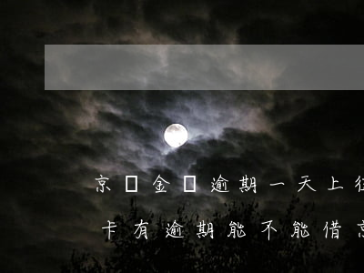 京東金條逾期一天上征信嗎還能借款嗎（信用卡有逾期能不能借京東金條）