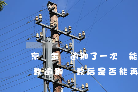 京東金條逾期了一次還能再借嗎(京東金條借款逾期還款后是否能再借錢)