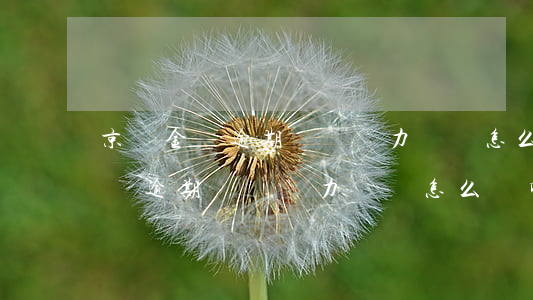 京東金條逾期暫時無力償還怎么辦-京東金條逾期暫時無力償還怎么辦啊
