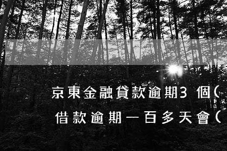 京東金融貸款逾期3個(gè)月(京東金融借款逾期一百多天會(huì)不會(huì)被起訴)