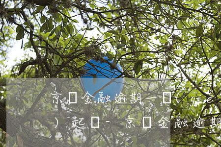 京東金融逾期一個(gè)月說(shuō)起訴-京東金融逾期幾天不還款就會(huì)被起訴