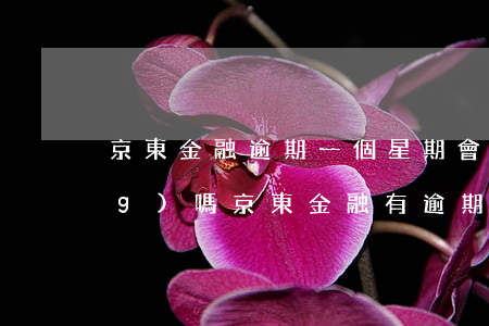 京東金融逾期一個星期會上征信網(wǎng)嗎（京東金融有逾期多久上征信）