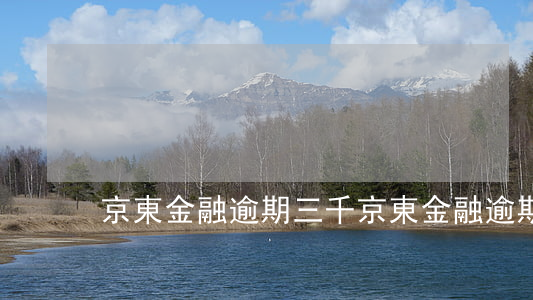 京東金融逾期三千 京東金融逾期三千