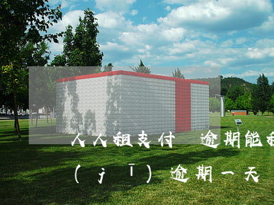 人人租支付寶逾期能租嗎-支付寶人人租機(jī)逾期一天會(huì)怎么樣
