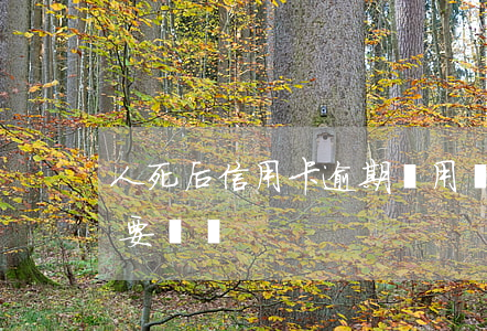 人死后信用卡逾期還用還嗎(人死了信用卡還要還嗎?)