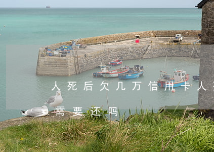 人死后欠几万信用卡(人死了,欠信用卡的钱还需要还吗)