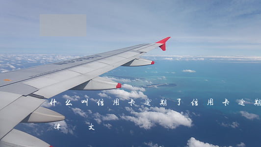 什么叫信用卡逾期了（信用卡逾期涉及到的法律條文）
