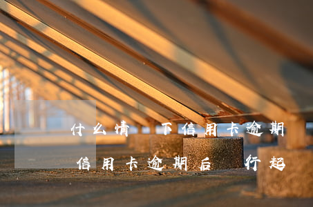 什么情況下信用卡逾期會(huì)被起訴（信用卡逾期后銀行起訴有必要嗎）