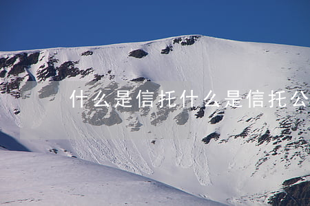 什么是信托(什么是信托公司)