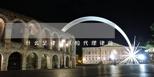 什么是律师(风险代理律师)