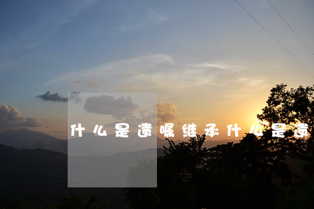 什么是遗嘱继承(什么是遗嘱继承纠纷)