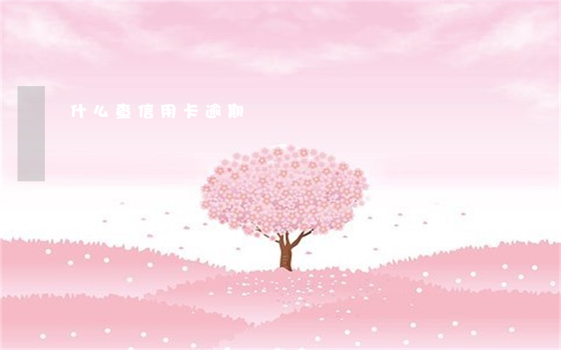 什么查信用卡逾期