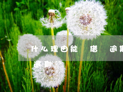 什么理由能讓借唄逾期消除(借唄還款能不能逾期)