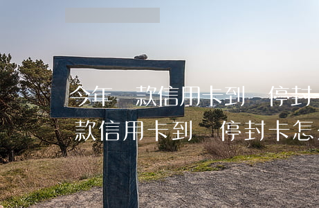 今年貸款信用卡到處停封卡怎么過-今年貸款信用卡到處停封卡怎么過關(guān)