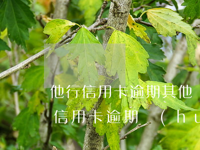 他行信用卡逾期其他銀行受影響 一家銀行的信用卡逾期會(huì)影響其他信用卡嗎