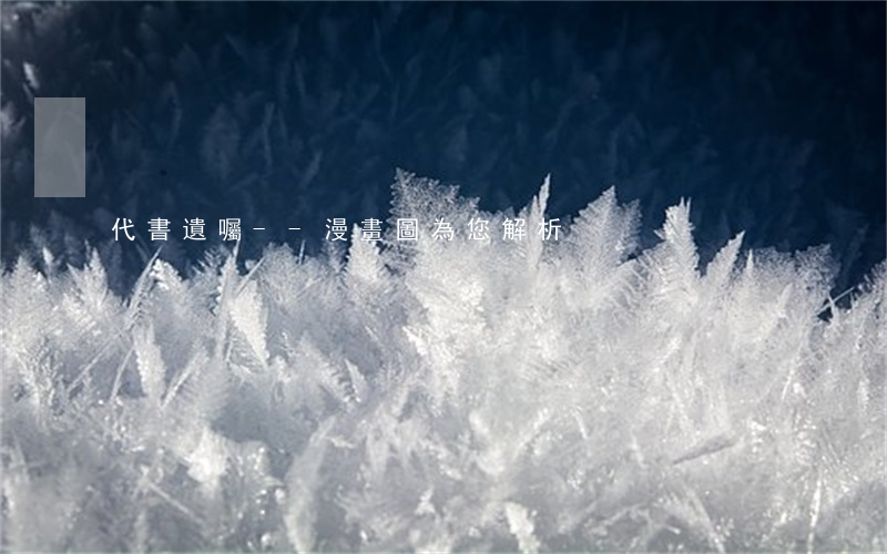 代書遺囑--漫畫圖為您解析！