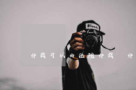 仲裁可以由法院仲裁嗎(仲裁可以由法院仲裁嗎)