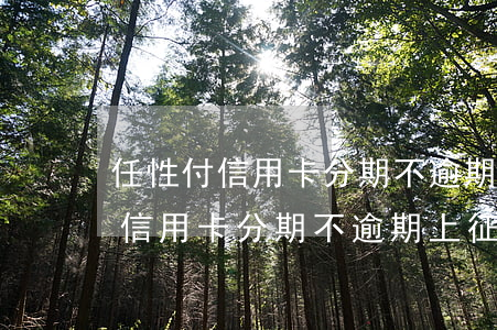 任性付信用卡分期不逾期上征信嗎-任性付信用卡分期不逾期上征信嗎有影響嗎
