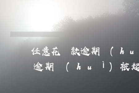 任意花貸款逾期會(huì)起訴嗎(安逸花逾期會(huì)被起訴嗎?真還不上怎么辦)
