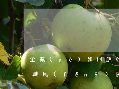 企業(yè)如何應(yīng)對員工入職風(fēng)險
