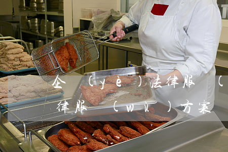企業(yè)法律服務(wù)方案(政府法律服務(wù)方案)