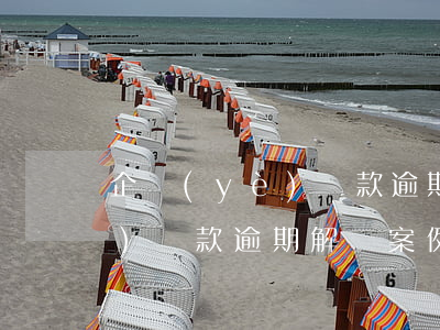 企業(yè)貸款逾期無力付息(企業(yè)貸款逾期解決案例)