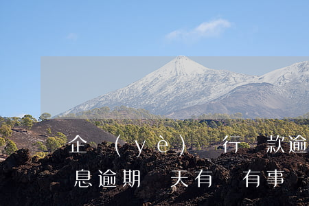 企業(yè)銀行貸款逾期五天(銀行貸款利息逾期兩天有沒有事)