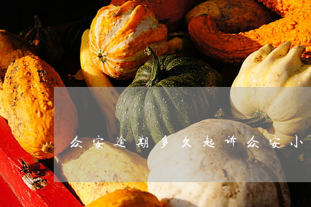 众安逾期多久起诉(众安小贷逾期会起诉吗)