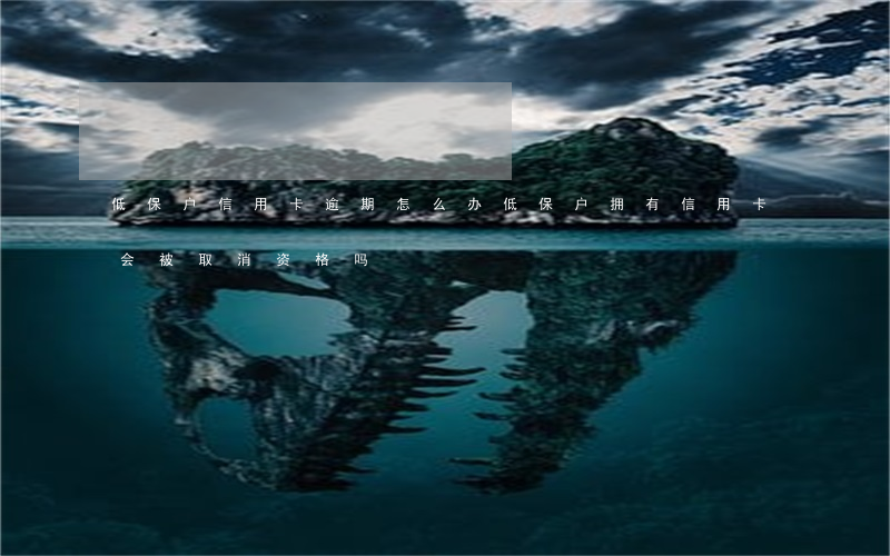 低保户信用卡逾期怎么办(低保户拥有信用卡会被取消资格吗)