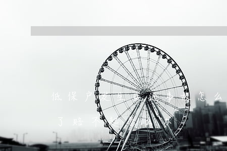 低保户发生交通事故怎么赔偿(低保户把人撞了赔不起怎么办)