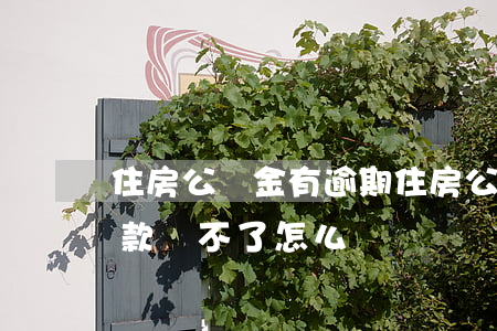 住房公積金有逾期(住房公積金有逾期,再次貸款貸不了怎么辦)