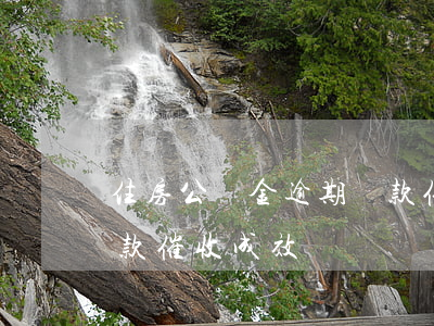住房公積金逾期貸款催收(住房公積金逾期貸款催收成效)