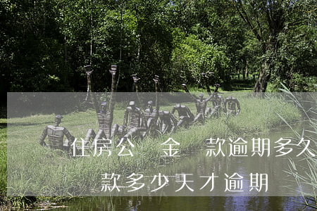 住房公積金還款逾期多久(住房公積金未及時還款多少天才逾期)