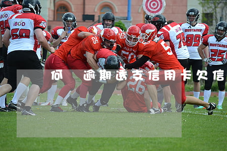 何為逾期透支信用卡(欠信用卡透支)