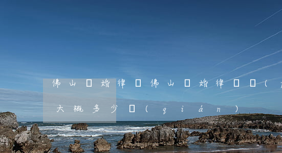 佛山離婚律師(佛山離婚律師費(fèi)用大概多少錢(qián))