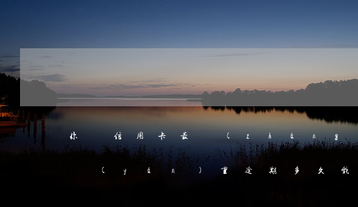 你們信用卡最長(zhǎng)逾期多久-嚴(yán)重逾期多久能申請(qǐng)信用卡