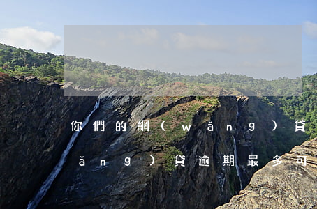 你們的網(wǎng)貸逾期了多久(網(wǎng)貸逾期最多可以逾期多久)
