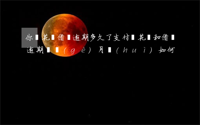 你們花唄借唄逾期多久了(支付寶花唄和借唄逾期幾個(gè)月會(huì)如何?)