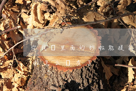 你我貸里面的秒啦能提前還款嗎-你我貸秒啦怎么沒有了
