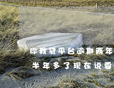 你我贷平台逾期两年说上门(你我贷已经逾期半年多了,现在说要起诉我)